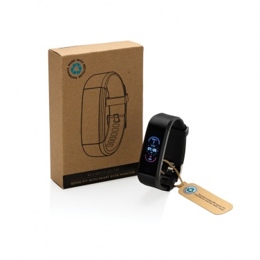 Logo trade liikelahjat mainoslahjat kuva: RCS Sense Fit sykemittarilla kierrätetystä TPU :stä